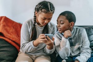 Screen time guidelines and parental control for children.
