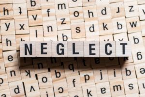 Signs of self-neglect