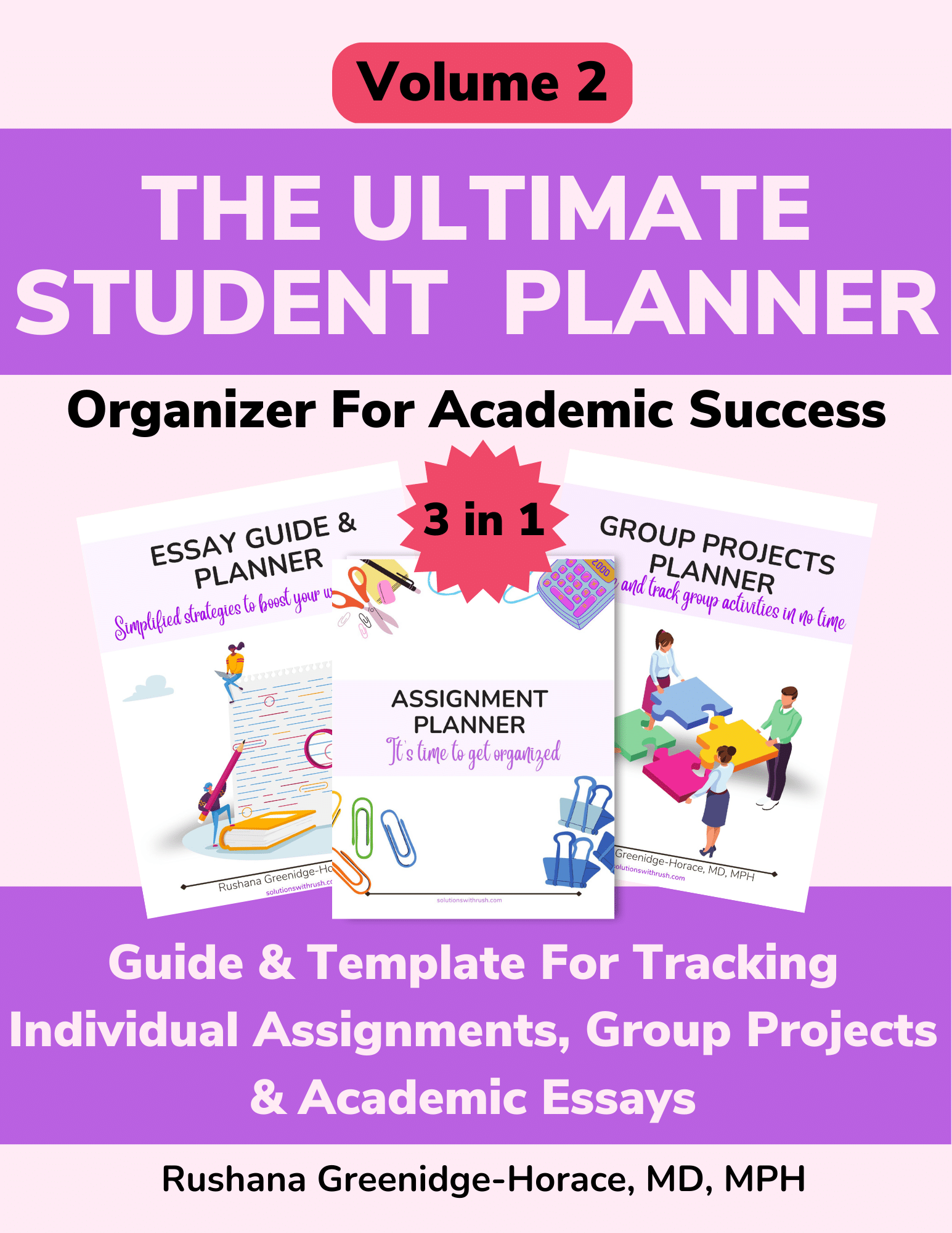 Academic Planner Cover 8.5 × 11 in